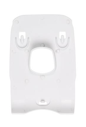 Greenbrush Backplate Circulair tbv Toiletgarnituur WIT
