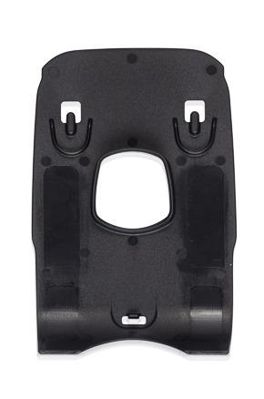 Greenbrush Backplate Circulair tbv Toiletgarnituur ZWART