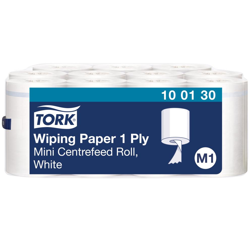 Tork Poetsrol 1-lgs mini Advance Wiper wit 11x120 mtr(M1)