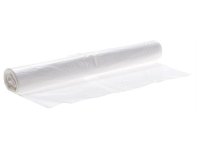 Afvalzak LDPE 65/25x140 70my (240L) transparant per rol á 10st.