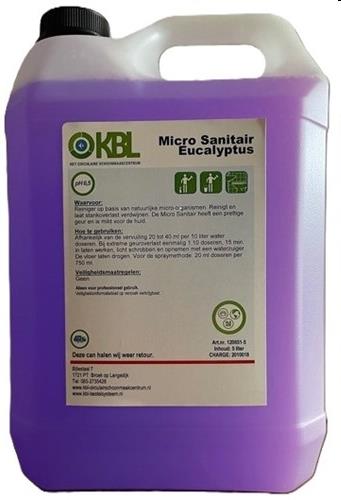 KBL MicroSanitair Eucalyptus (enzymatische reiniger) 5L