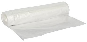 Afvalzak HDPE 45x50 10my (20L) transparant per rol á 50st.