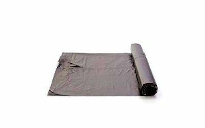 Afvalzak HDPE 58x100 23my (70L) zwart per rol á 20st.