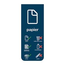 BinBin magneetsticker - PAPIER - Voorkant