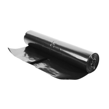 Afvalzak HDPE 70x110 25my (120L) zwart per rol á 20st.