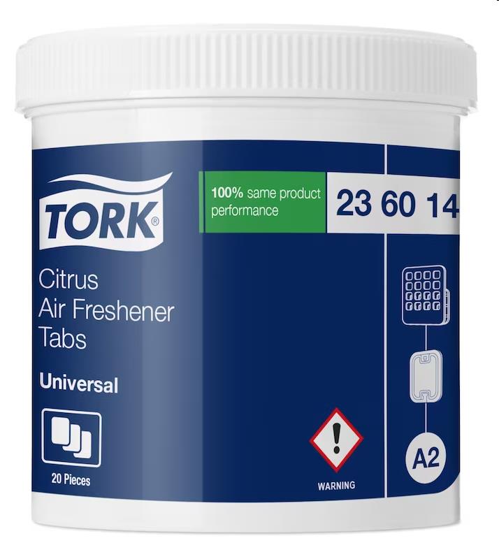 Tork Luchtverfrisser Schijfjes met Citrusgeur 20st. (A2)