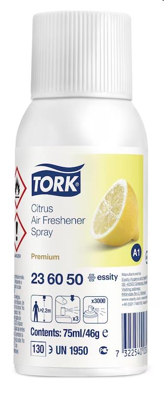 Tork Luchtverfrisser Spray Citrus 12x75ml (A1)