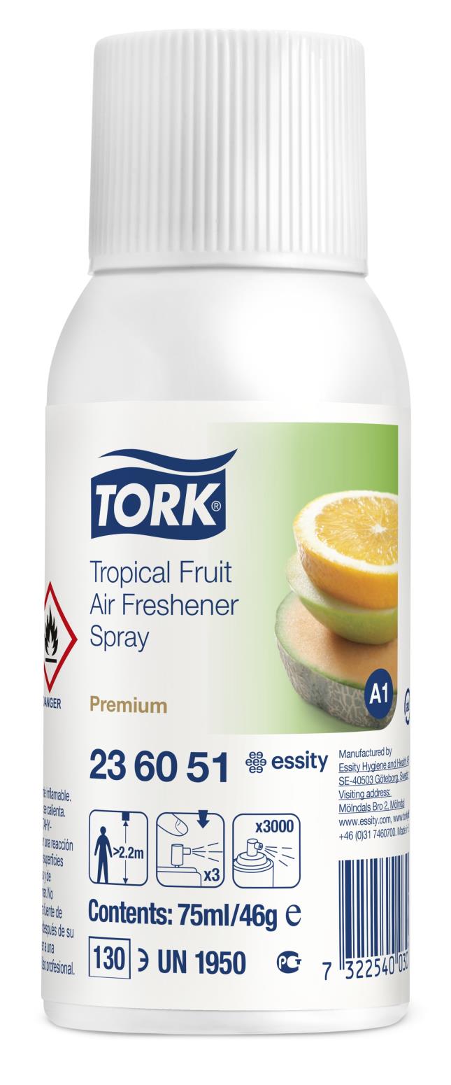 Tork Luchtverfrisser Spray Tropical Fruit 12x75ml (A1)