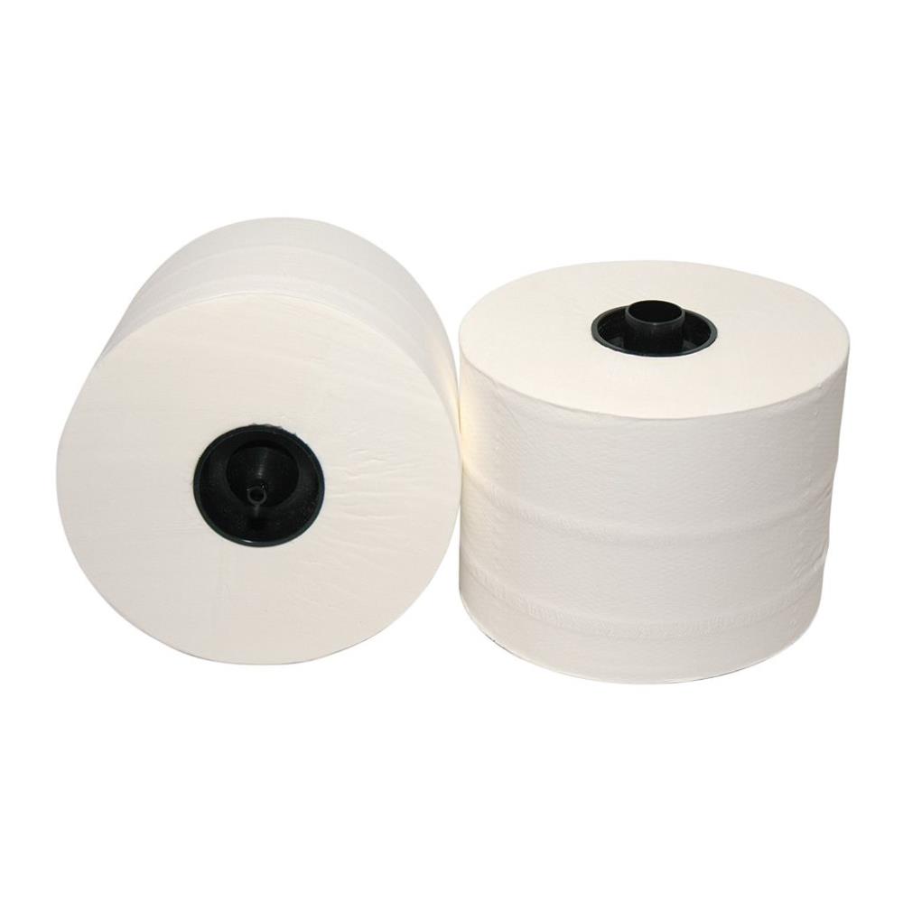 KBL toiletpapier met dop 3-lgs wit 65m  36 rol a 65 meter