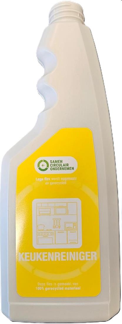 Sprayflacon 500 ml KEUKEN 100% gerecycled HDPE