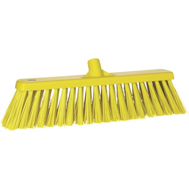 Vikan Straatbezem 530 MM ZEER HARD GEEL