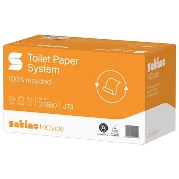 Satino HiCycle Systeem toiletpapier 24x100 2-lgs (JT3) (313590)