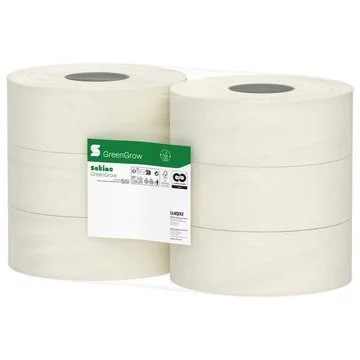 Satino GreenGrow midi jumbo toiletrol 2-lgs 6x380Mtr. (JT2)