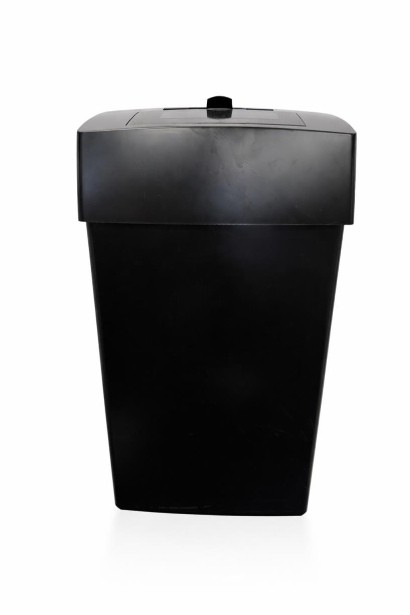 Abonnement Damesverband-hygienebox Ladybin 23L zwart