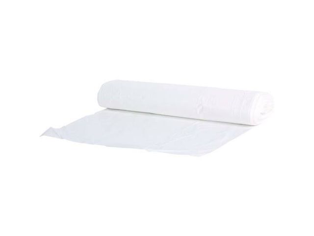 Afvalzak HDPE 70x110 T25 (120L) wit per rol á 20 st.