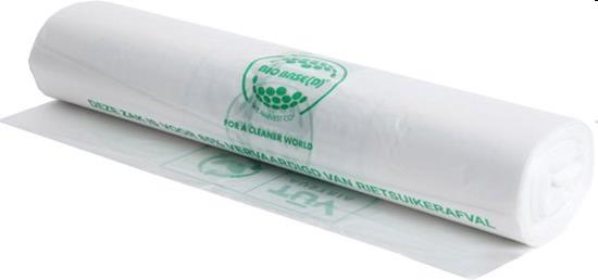 Afvalzak Bio-Based 63x70 (50L) T20 my per rol á 50 st.