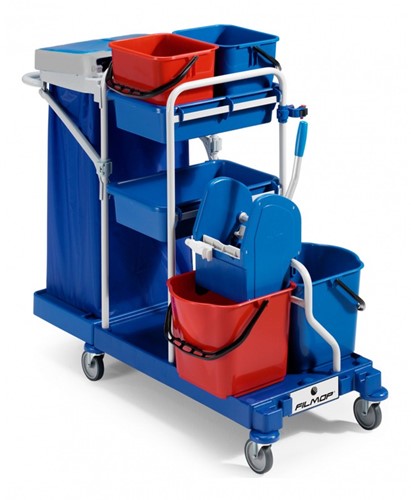 Filmop Sanitair werkwagen (excl pers) *100% GERECYCLED kunststof*