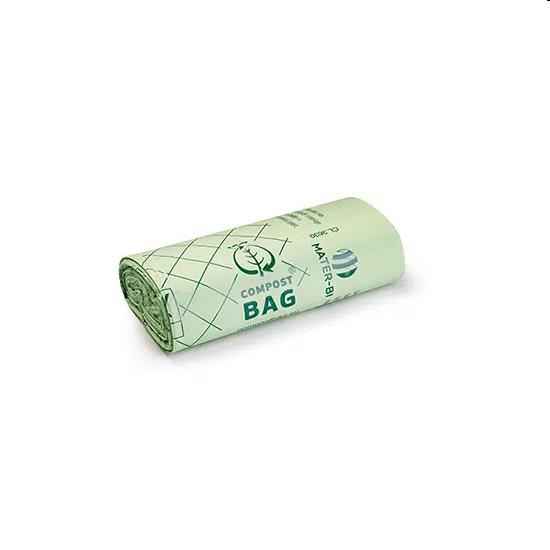 Bio Composteerbare Afvalzakken 50x57 15my (30L) per rol á 10st.