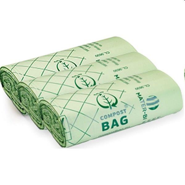 Bio Composteerbare Afvalzakken 65/25x140 (240L) per rol á 10st.