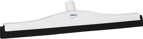 Vikan vloertrekker 50cm wit vaste nek met zwart rubber