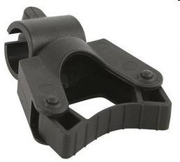 Toolflex werkwagen steelklem zwart 22mm