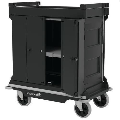 Numatic Hotelwagen NKU 30 HF grijs met deurtjes