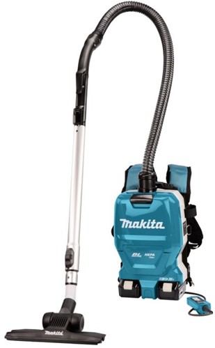 Makita DVC261TX22 2x18 V Rugstofzuiger voor schoonmaak