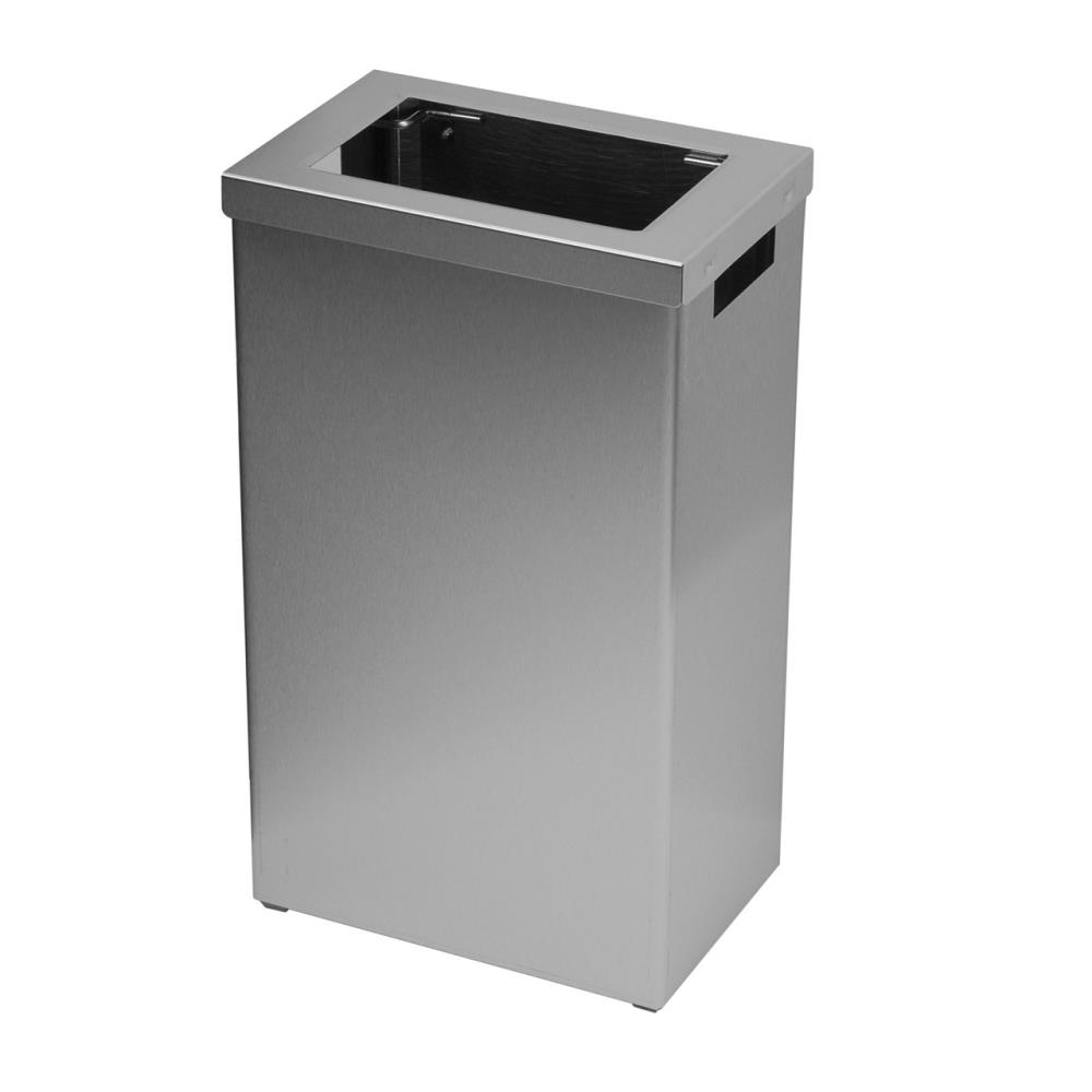 Sanfer, RVS - afvalbak zonder deksel- 22 liter
