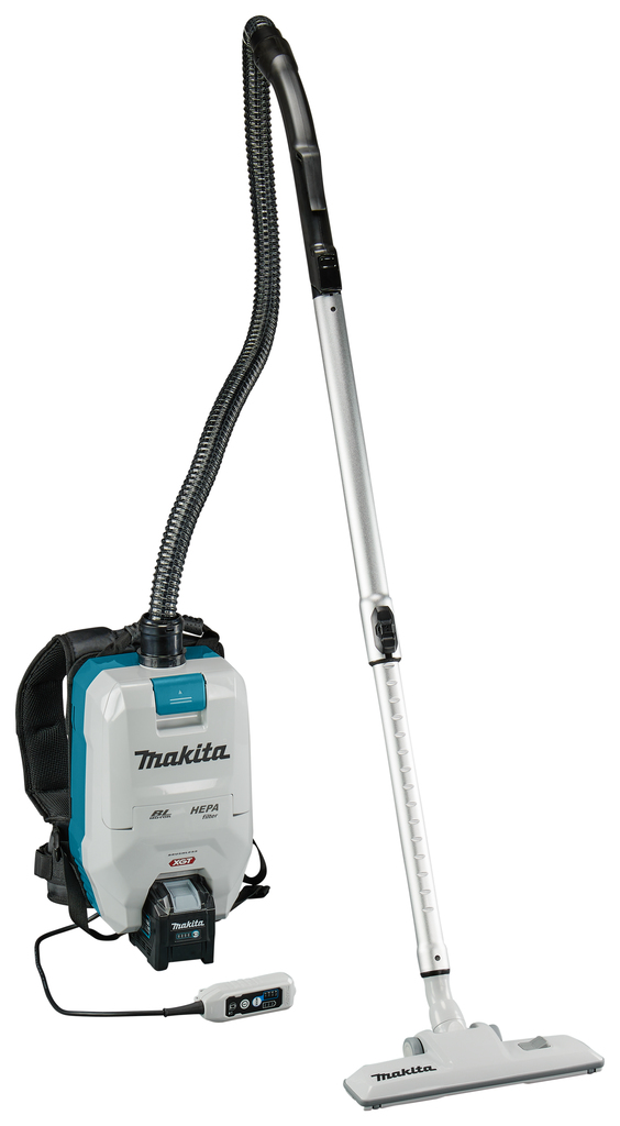Makita XGT 40 V Max Rugstofzuiger voor schoonmaak