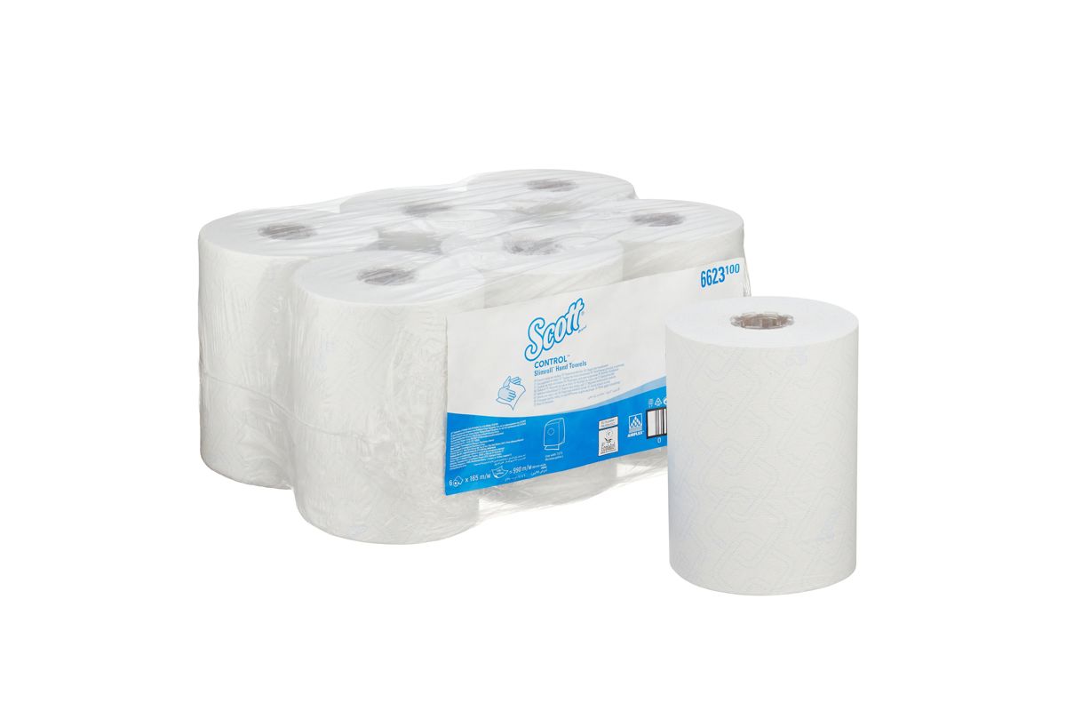 Scott Control handdoek slimroll 1-lgs airflex eco 6x150 meter