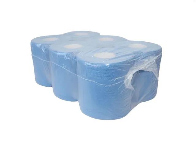 Euro Poetsrol midi blauw 2-lgs blauw 6x150m.