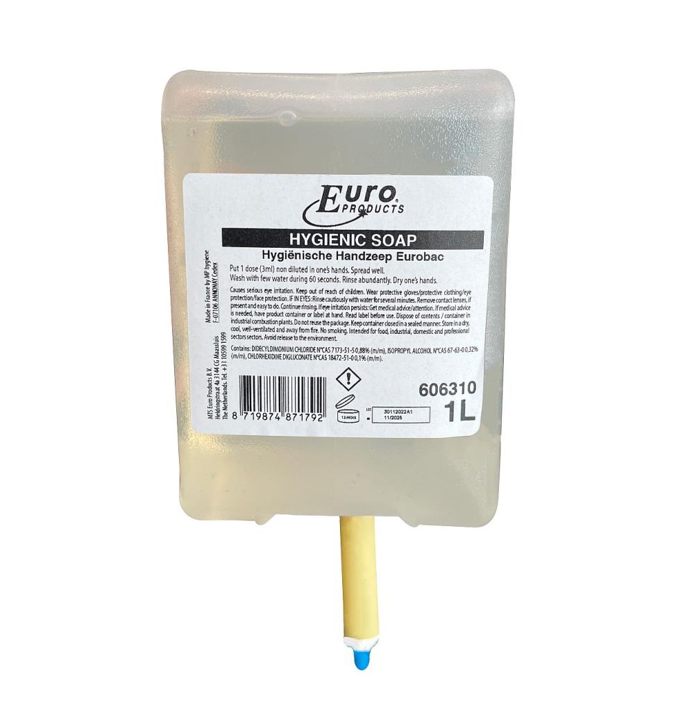 EURO Pearl hygienische handzeep - EUROBAC 6x1L