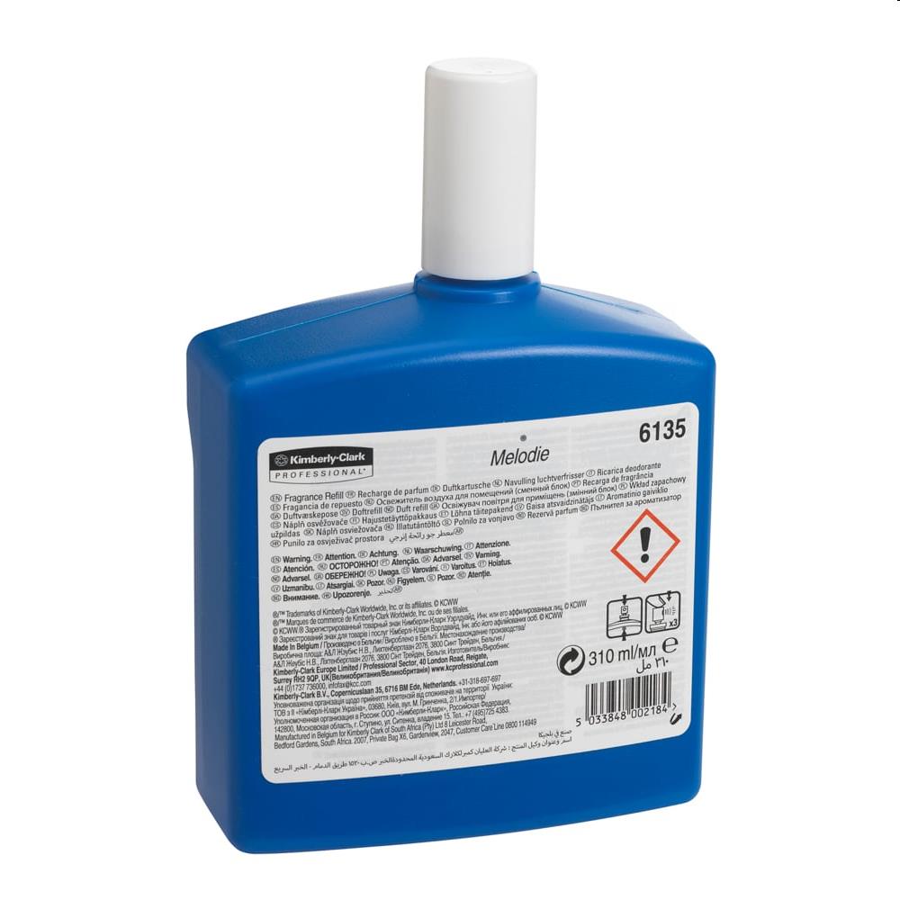 Kimberly Clark Luchtverfrisser Melodie navullingen 6x310ml