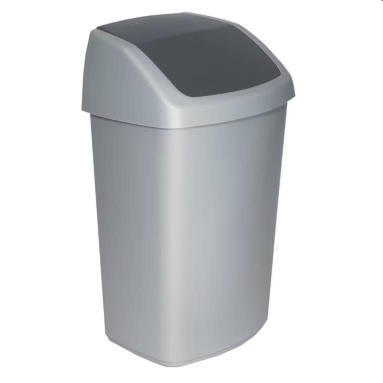 Afvalbak Swing 50L grijs