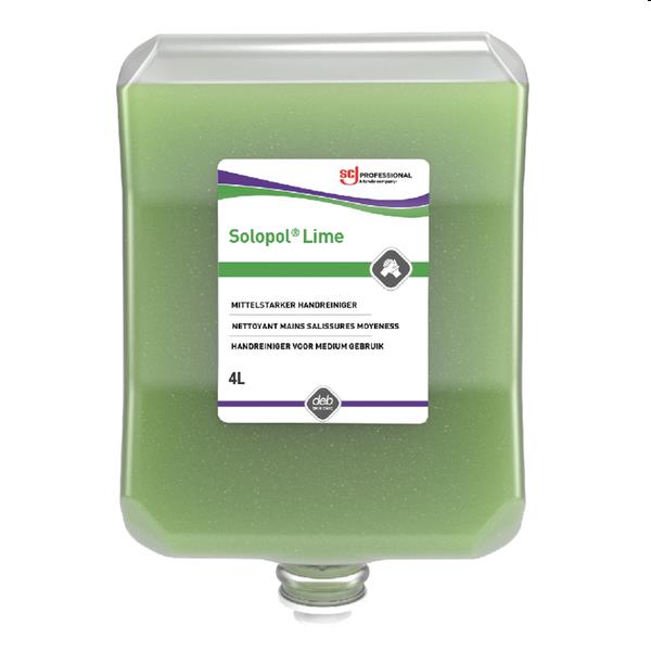 Deb Solopol Lime 4x4L navullingen