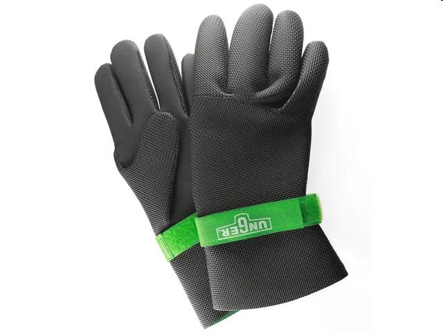 Neopreen Heavy Duty handschoen zwart Medium
