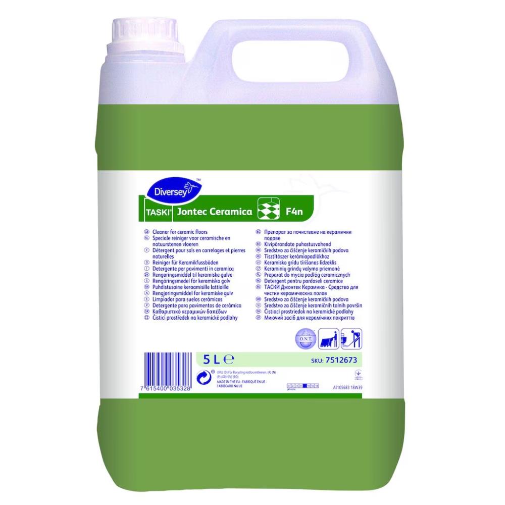 TASKI Jontec Ceramica F4n 2x5L - Speciale reiniger voor keramische en natuurstenen vloeren