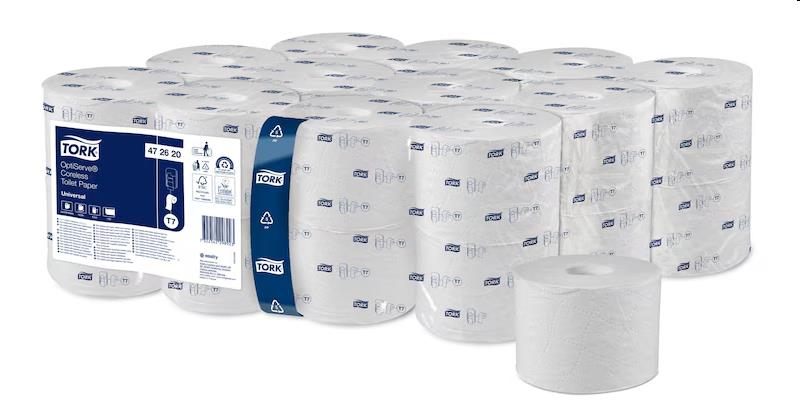 Tork OptiServe® Hulsloos Toiletpapier 24 rol 1 laags(T7)