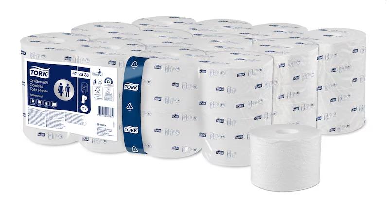 Tork OptiServe® Hulsloos Toiletpapier 24 rol 2 laags(T7)