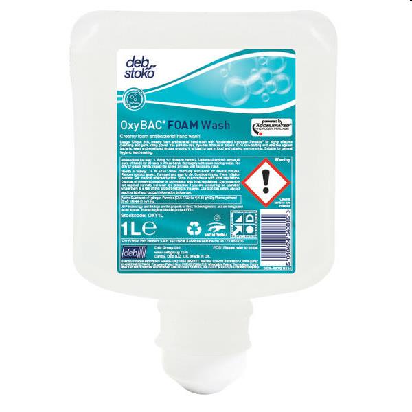Deb OxyBAC® FOAM Wash 6x1L