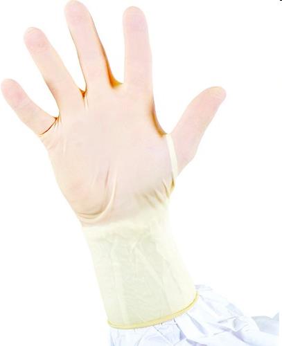 Cleanroom Natuurlijke Latex handschoenen ongepoederd L, 100 st