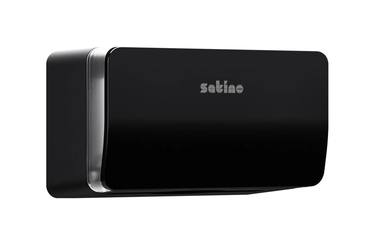 Satino Hyginity Handdoekdispenser XS zwart (PT3) 