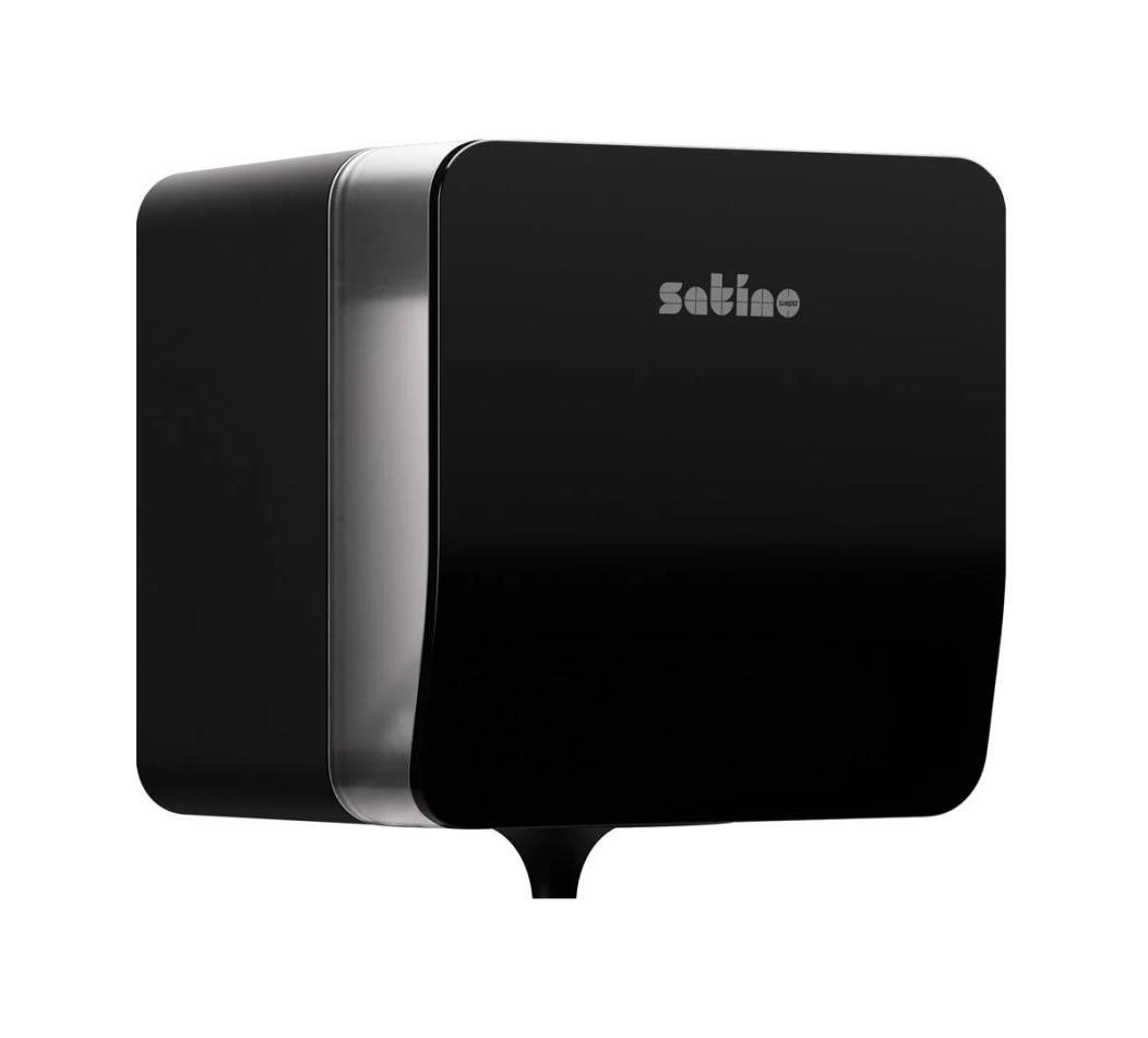 Satino Hyginity Poetsroldispenser Plus zwart (CF1)