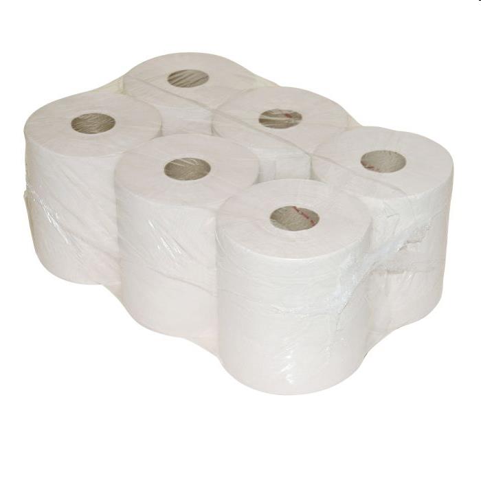 KBL Midi poetsrollen blanco 1-lgs 6x270Mtr (CF1)