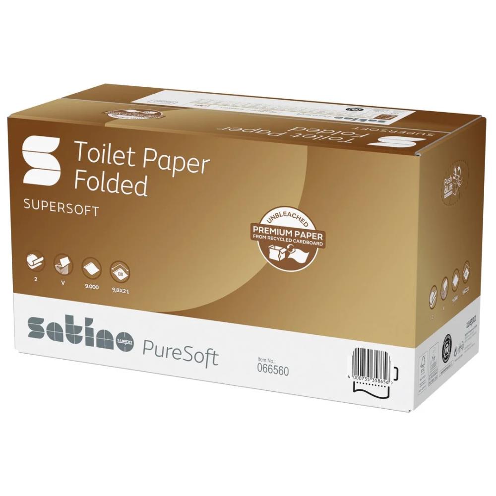 Satino PureSoft Gevouwen Toiletpapier