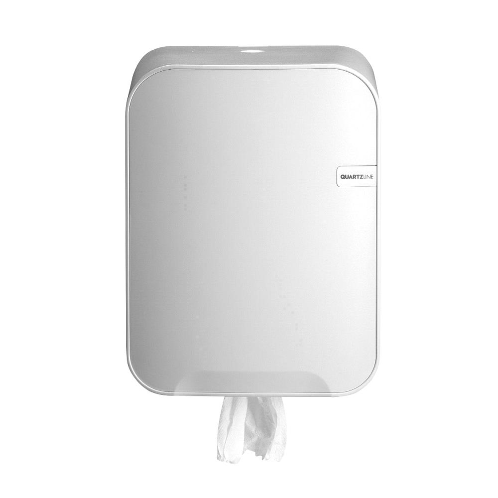Euro Quartz White Midipoetsrol dispenser