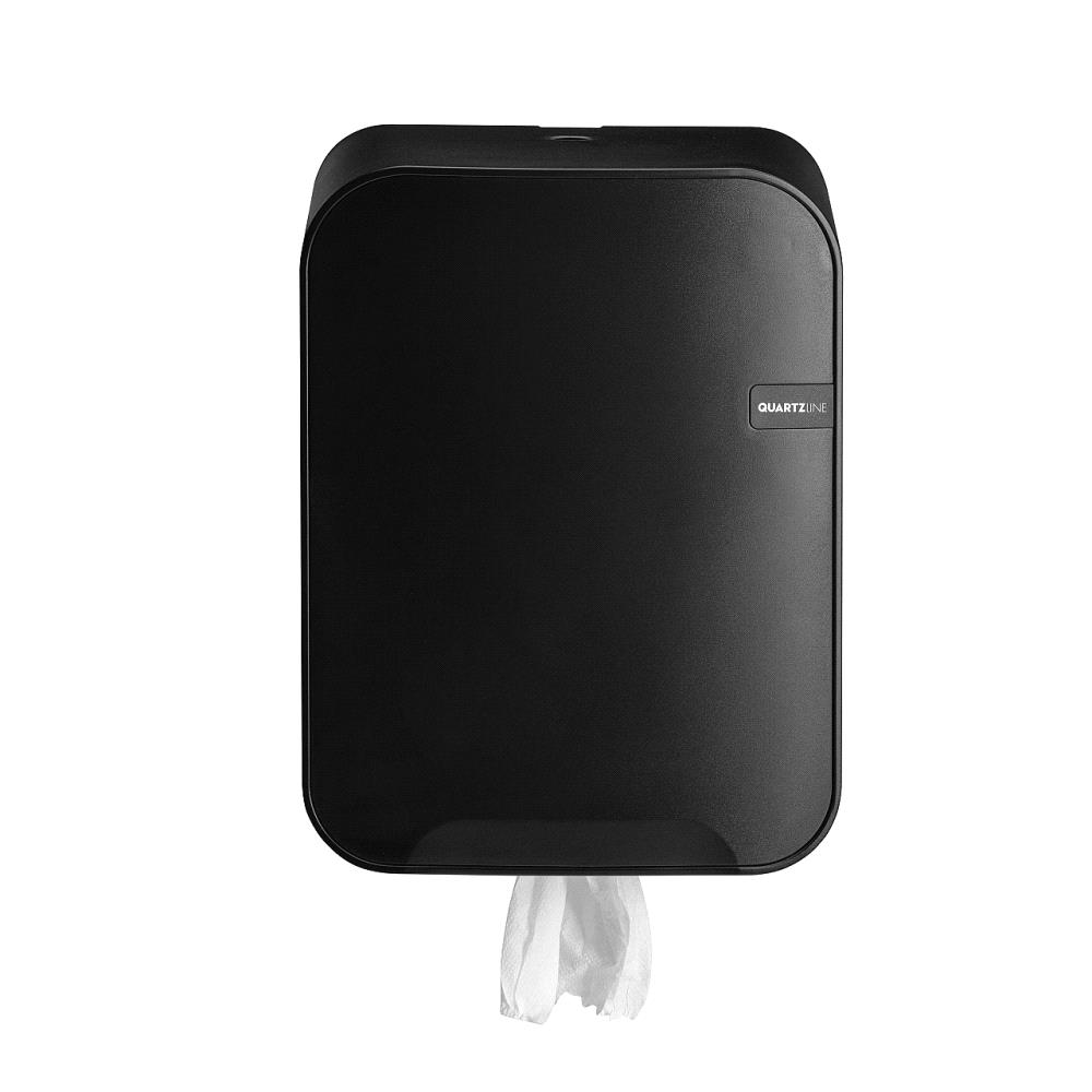 Euro Quartz Black Midipoetsrol dispenser 