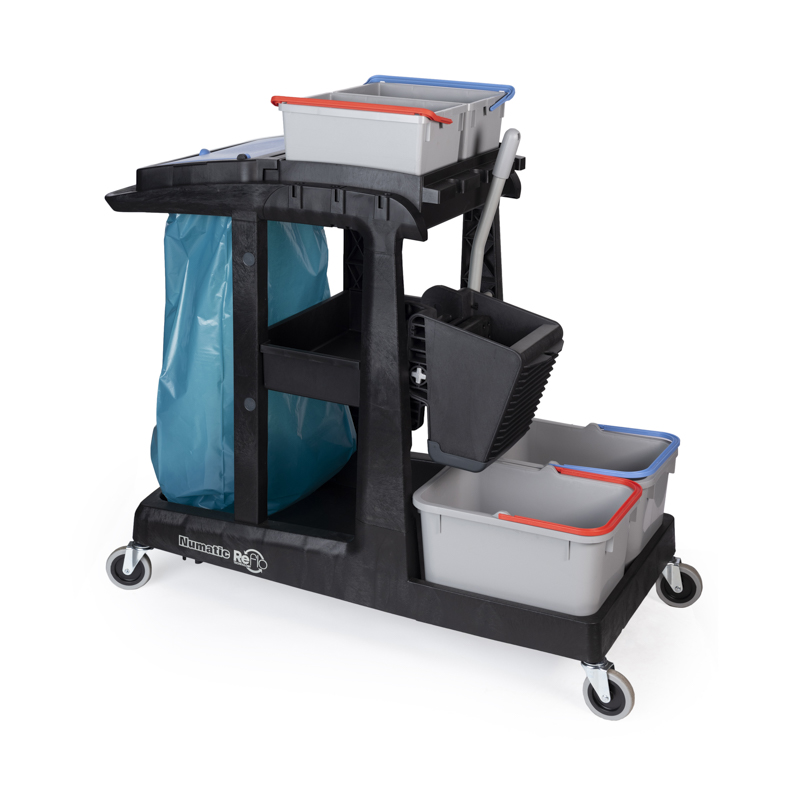 Numatic Werkwagen Eco-Matic ReFlo EM3 compleet.