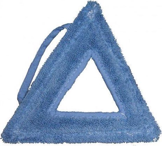 Stoommicropower-mop driehoek blauw 