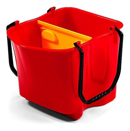 Filmop emmer inclusief divider 28L
